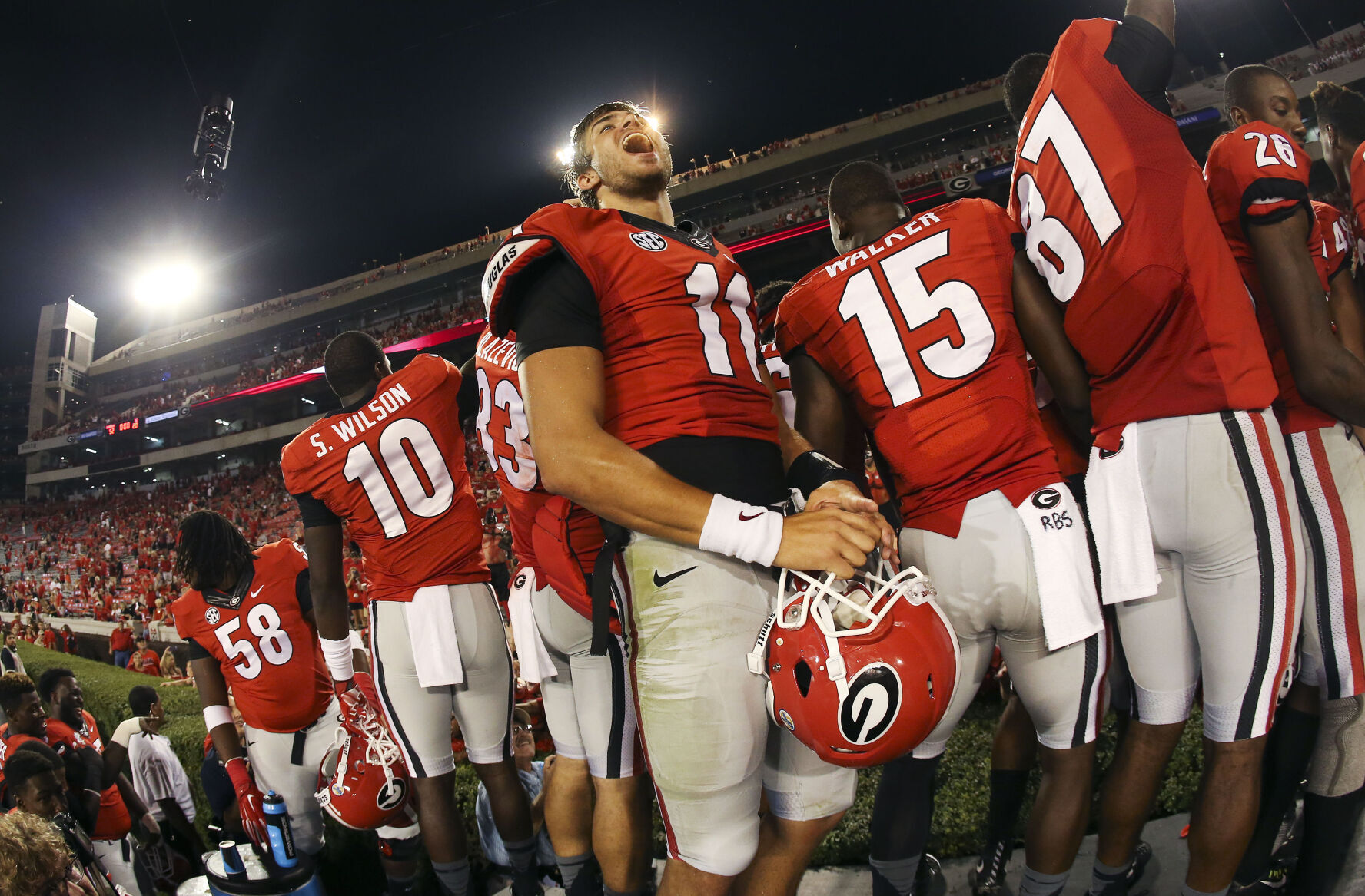 2015: Greyson Lambert goes record 24-for-25 in Georgia win